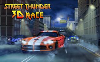 Street Thunder 3D Night Race پوسٹر