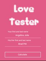 Love Tester โปสเตอร์