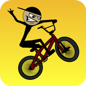 Stickman BMX icon Stickman BMX icon
