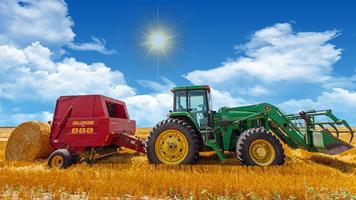 Real Tractor Farming Drive 3D imagem de tela 1