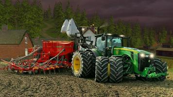 真正的拖拉机农业驱动3D 截图 2