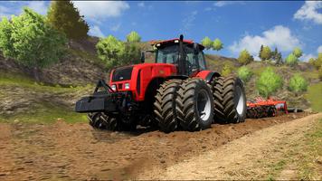 Modern Tractor Driving Games постер