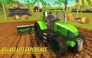 Farm Simulator: Modern Farmer Real Tractor Driving Poster