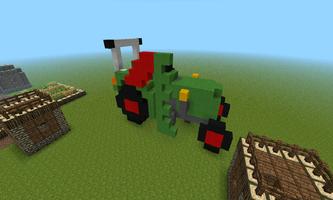 Tractor Farm: Minecraft Ideas-poster