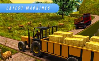 Farm Simulator 2018: Cargo Tractor Driving Game 3D imagem de tela 1