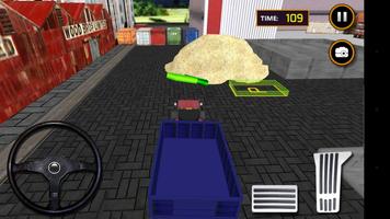 برنامه‌نما Tractor Sand Transporter 3D عکس از صفحه