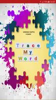 Trace My Word Affiche