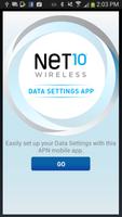 Net10 Data Settings الملصق