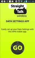 Straight Talk Data Settings plakat