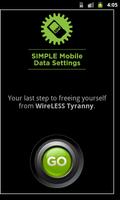 SIMPLE Mobile Data Settings Affiche