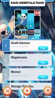 Sans Undertale Piano Game Trend постер