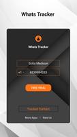 Whats Tracker - Free Whats Online Tracker 截图 1