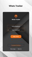 Whats Tracker - Free Whats Online Tracker ảnh chụp màn hình 1