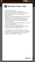 برنامه‌نما Notification Tracker عکس از صفحه