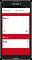 Poster Traduction Italien Français