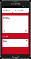 Traduction Italien Français 海报