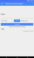 Traduction Français Anglais постер