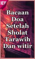 3 Schermata Bacaan doa setelah sholat Tarawih dan witir