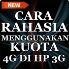 Rahasia Cara Menggunakan Kuota 4g Dihp 3g Terbaru icône