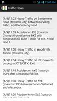 Singapore Traffic Info screenshot 1