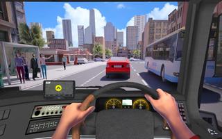 ville transport autobus simulateur: parking capture d'écran 1