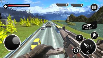 Traffic Sniper Shoot - FPS Gun スクリーンショット 1