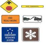 United States Road Symbol Sign