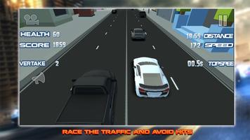 Traffic Racing Simulator 3D Affiche