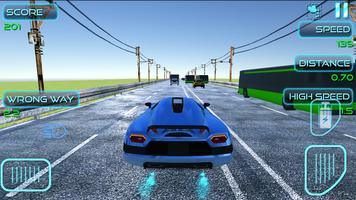 Traffic Racing Simulation 2017 海報