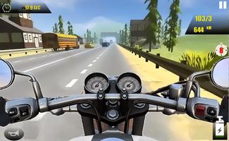 Traffic Moto Rider 3D poster