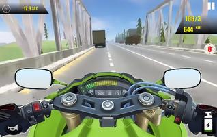 Traffic Moto Rider 3D capture d'écran 2