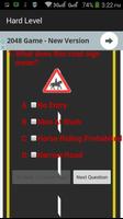 Traffic Signal Quiz poster