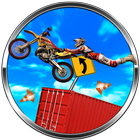 Impossible Motor Bike Sky Track Race Stunt Game 3D icône
