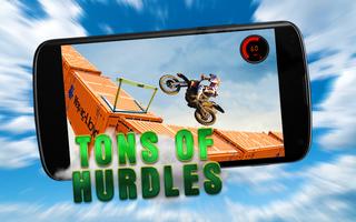Impossible Motor Bike Sky Track Race Stunt Game 3D capture d'écran 2