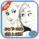How to Draw Elsa and Anna APK