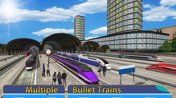 stad trein simulator 2018 - pro trein het rijden-poster
