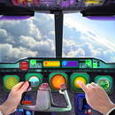 Vliegtuig Cabine Flight simulator 3D-APK