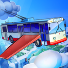 Flying Trolleybus Simulator ไอคอน
