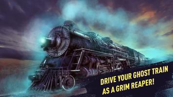 Ghost Town Horror Tunnel Train Driving Simulator Affiche