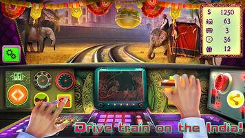 Poster Indian Train Driving