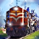 Indian Train Railway Game icône
