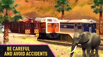 Indian Train Railway Game captura de pantalla 2