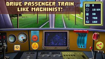 Passenger train simulator Screenshot 1