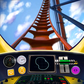 آیکون‌ Roller Coaster Train Simulator