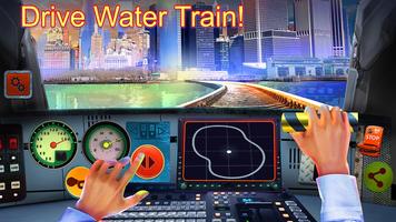 Water Train Driving poster