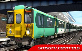 Train Simulator : Euro Rail Transport Driving Game 海报