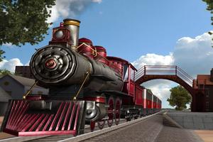 Train Drive 3D Simulator Free poster