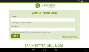 Training Cloud Plakat