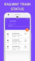 Live Train Status, PNR Status & Indian Rail Info capture d'écran 1