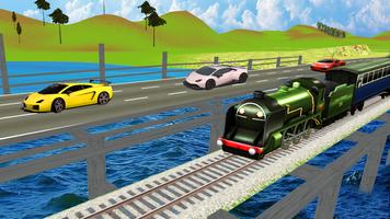 Train vs Car Racing - Professi screenshot 2